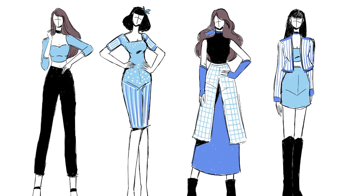 Fashionista Sketch